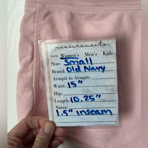 Old Navy Pink/Black Super Short Drawstring Sporty Short Bundle of 2 Size Small - Picture 9 of 13